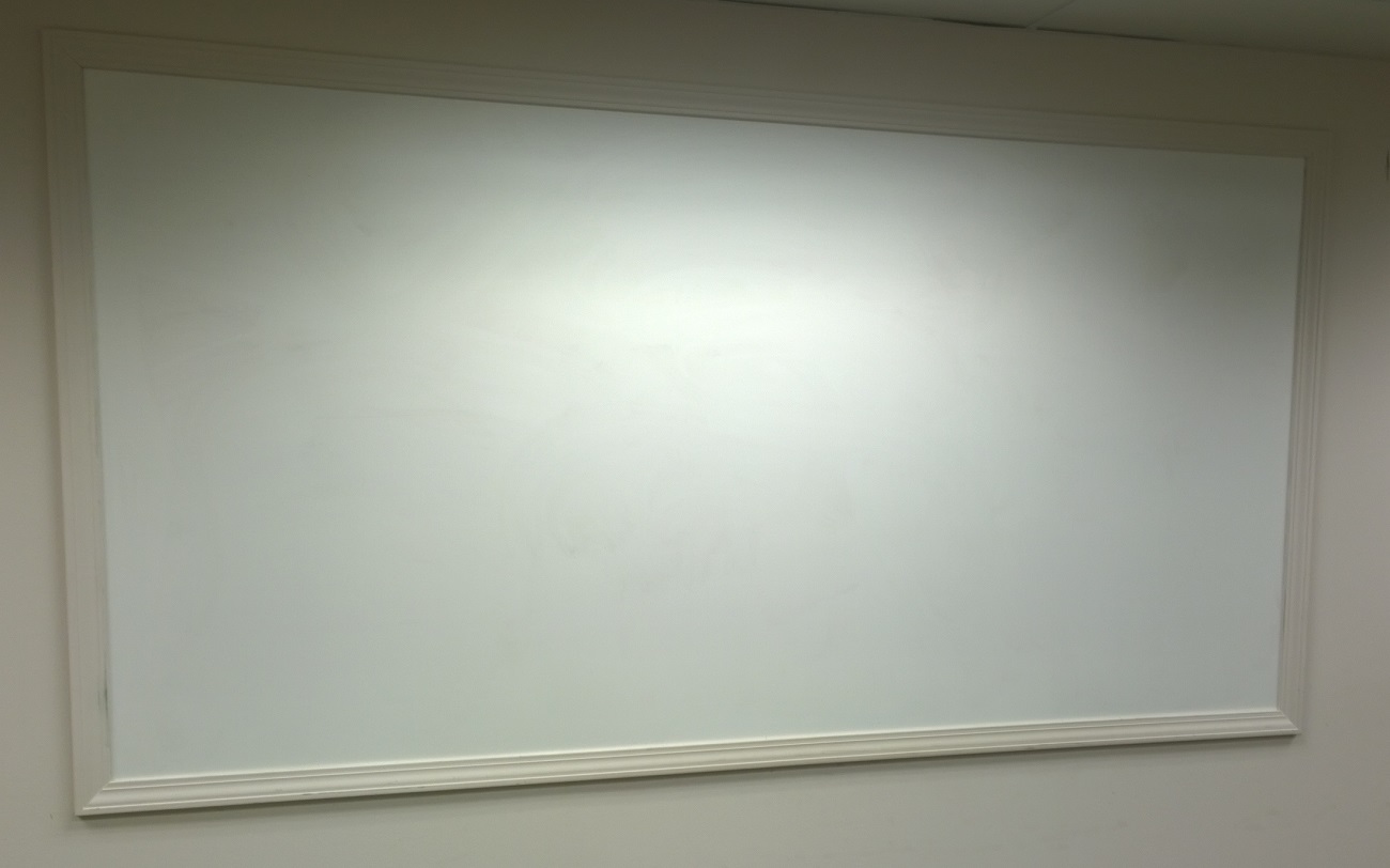 Large and Inexpensive Whiteboards