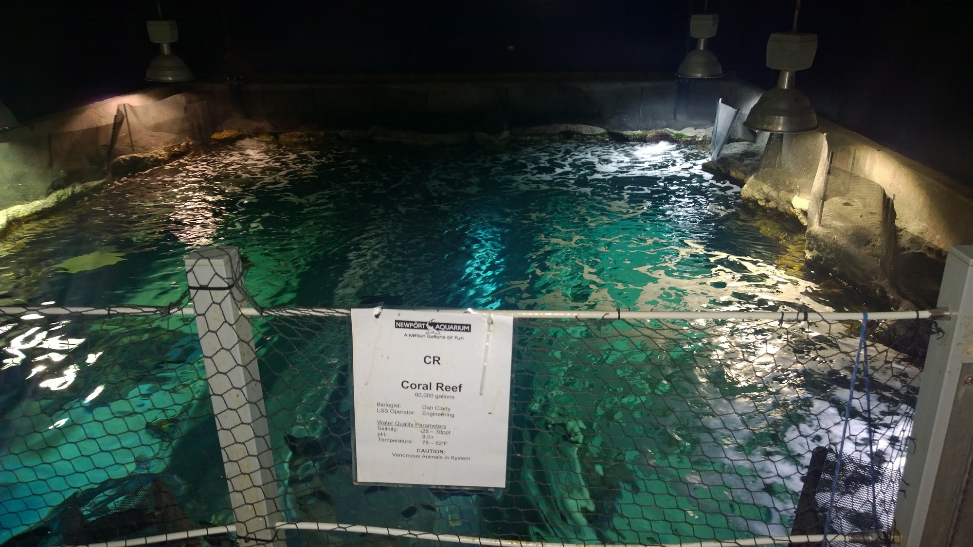 Newport Aquarium Backstage Animal Experience 2015